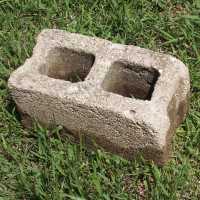 (cement block)