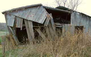 (abandoned stable)