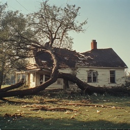 (storm damage)